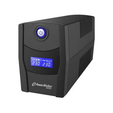 UPS-line-interactive-800VA-480W-LCD-output-2xSchuko-battery-12V/7.2Ah-Powerwalker-1