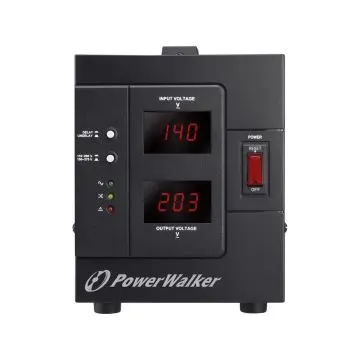 Automatic-voltage-regulator-2000VA/1600W-2xShuko-output-overload-protection-short-circuit-PowerWalker-1