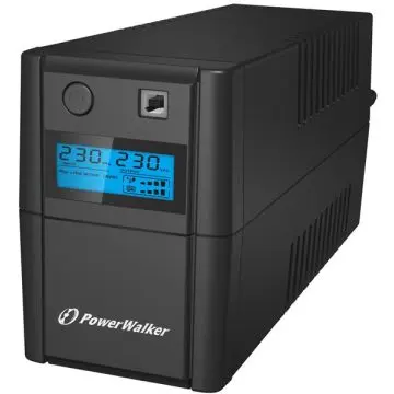 UPS-line-interactive-850VA-480W-output-2xShuko-battery-12V/9Ah-Powerwalker-1
