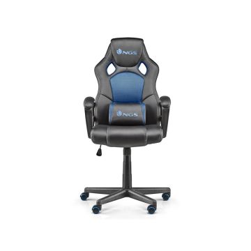 Scaun-gaming-NGS-WASP-reglabil-pe-intalime-perna-lombar-negru/albastru-1