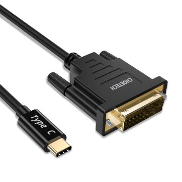 Cablu-USB-C--DVI-Choetech-XCD-0018-1.8m-negru-1