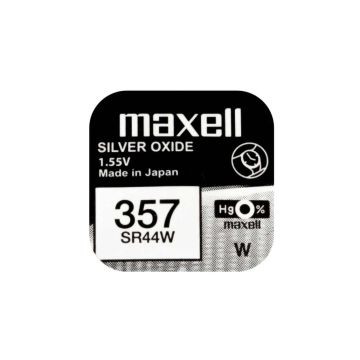 Baterie-ceas-Maxell-SR44W-V357-AG13-1.55V-oxid-de-argint-10buc/cutie-1