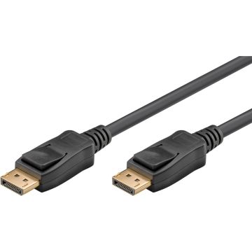 Cablu-Displayport-1.4-tata--Displayport-tata-Goobay-conectori-auriti-1m-negru-1