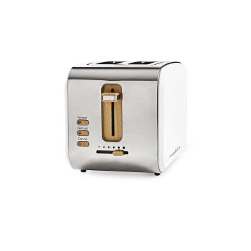 Toaster-|-Soft-Touch-Series-|-2-Slots-|-Browning-levels:-6-|-Defrost-feature-|-White-1