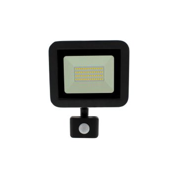 Proiector-LED-cu-senzor-30W-2400lm-IP44-4000K-negru-Well-1