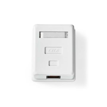 Network-Wall-Box-|-On-Wall-|-1-port(s)-|-UTP-CAT6-|-Straight-|-Female-|-Gold-Plated-|-PVC-|-White-|-Envelope-1