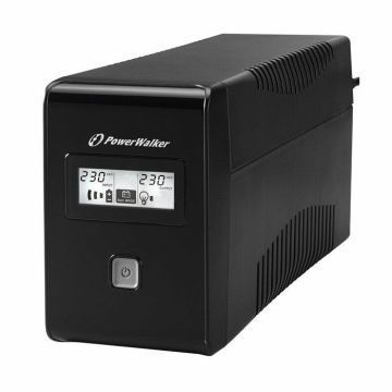 UPS-line-interactive-850VA-480W-output-2xShuko-battery-12V/9Ah-Powerwalker-1