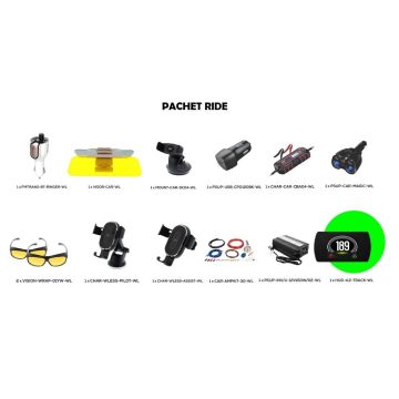 Pachet-Ride-modulator-FM-incarcator-wireless-head-up-display-suport-telefon-invertor-de-tensiune-Well-1