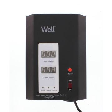 Stabilizator-automat-de-tensiune-cu-servo-motor-montabil-pe-perete-1000VA-negru-Well-1