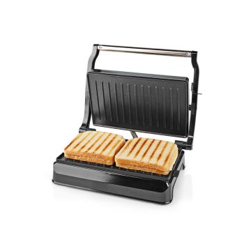 Contact-Grill-|-700-W-|-23-x-14.5-cm-|-Aluminium-/-Plastic-1