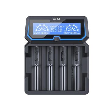 Incarcator-acumulatori-Li-ion-NiMH-NiCD--AA/AAA/AAAA-4-canale-afisaj-LCD-X4-XTAR-1