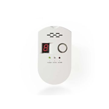 Gas-Alarm-|-Mains-Powered-|-Sensor-life-cycle:-10-Year-|-EN-compliant:-EN-50194-1:2009-/-EN-60950-1:2006+A11:2009+A1:2010+A12:2011+A2:2013-|-85-dB-|-White-1