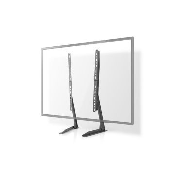 Fixed-TV-Desk-Stand-|-13-70-"-|-Maximum-supported-screen-weight:-50-kg-|-Adjustable-pre-fixed-heights-|-Steel-|-Black-1