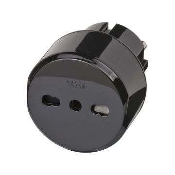 Travel-plug-/-travel-adapter-(travel-socket-adapter-for:-Euro-socket-and-Italy-plug)-black-1