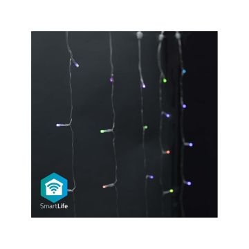 SmartLife-Christmas-Lights-|-Curtain-|-Wi-Fi-|-RGB-|-180-LED's-|-3-m-|-Android™-/-IOS-1