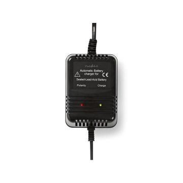 Lead-Acid-Battery-Charger-|-2.3-/-6.9-/-13.8-V-DC-|-0.6-A-|-Trickle-charging-|-Type-C-(CEE-7/16)-|-Battery-Clamps-|-Battery-type:-AGM-/-Gel-/-Lead-Acid-/-SLA-/-VRLA-|-Black-1