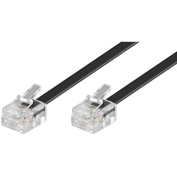 Modular-telephone-cable-3-m-black--RJ11-male-(6P4C)->-RJ11-male-(6P4C)-1