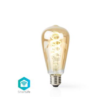 Wi-Fi-Warm-to-Cool-White-LED-Filament-Bulb-|-Twisted-|-E27-|-ST64-|-5.5-W-|-350-lm-1