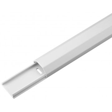 Wire-duct-aluminium-33-mm-length-1.1-m-white--for-laying-concealed-wires-1