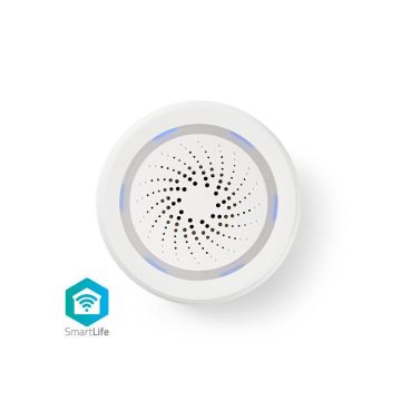 SmartLife-Siren-|-Wi-Fi-|-Mains-Powered-|-8-Sounds-|-85-dB-|-Android™-/-IOS-|-White-1