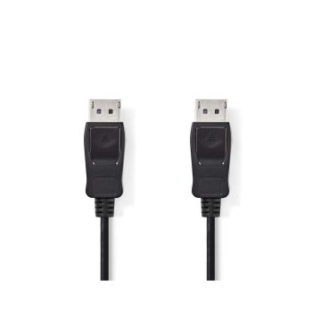 DisplayPort-Cable-|-DisplayPort-Male-|-DisplayPort-Male-|-4K@60Hz-|-Nickel-Plated-|-3.00-m-|-Round-|-PVC-|-Black-|-Box-1
