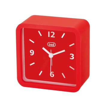 QUARTZ-CLOCK-WITH-ALARM-TREVI-SL-3820-RED-1