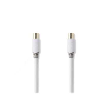Coax-Cable-|-IEC-(Coax)-Male-|-IEC-(Coax)-Male-|-Gold-Plated-|-75-Ohm-|-Single-Shielded-|-2.00-m-|-Round-|-PVC-|-White-|-Window-Box-1