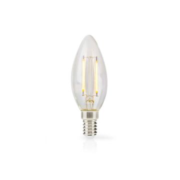 LED-Filament-Bulb-E14-|-Candle-|-7-W-|-806-lm-|-2700-K-|-Warm-White-|-Retro-Style-|-1-pcs-|-Clear-1