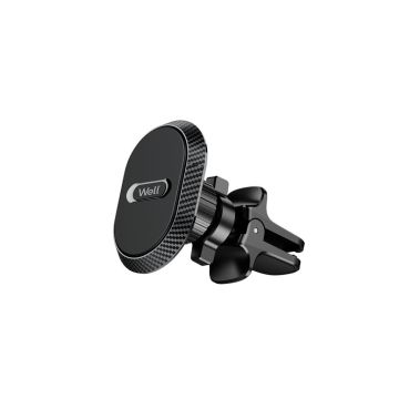 Suport-auto-magnetic-pentru-telefon-cu-prindere-la-ventilatie-Well-1