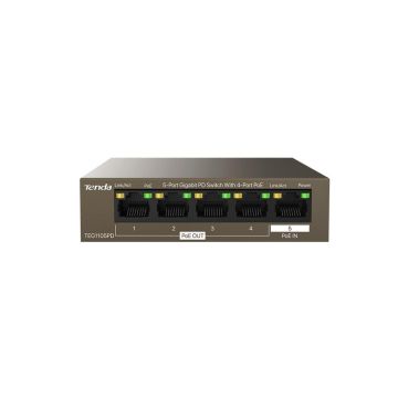 Switch-PoE-Tenda-TEG1105PD-5-porturi-4-porturi-PoE-Gigabit-1