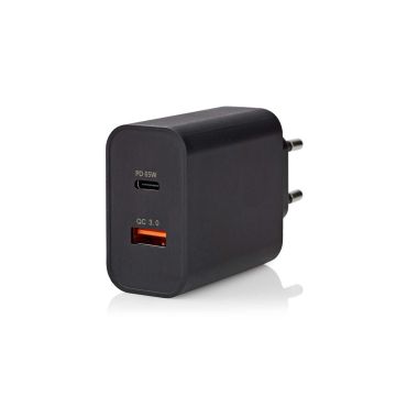 Wall-Charger-|-65-W-|-Quick-charge-feature-|-2.0-/-2.25-/-3.25-A-|-Number-of-outputs:-2-|-USB-A-/-USB-C™-|-Automatic-Voltage-Selection-1
