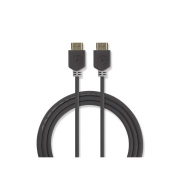 Ultra-High-Speed-HDMI™-Cable-|-HDMI™-Connector-|-HDMI™-Connector-|-8K@60Hz-|-48-Gbps-|-2.00-m-|-Round-|-6.5-mm-|-Anthracite-|-Box-1