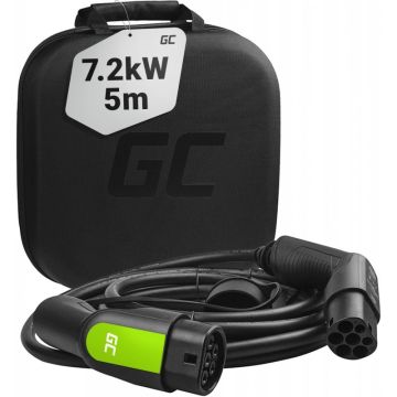 Cablu-de-incarcare-masini-electrice-Green-Cell-EV09-Type-2-32A-7.2kW-5m-negru-1