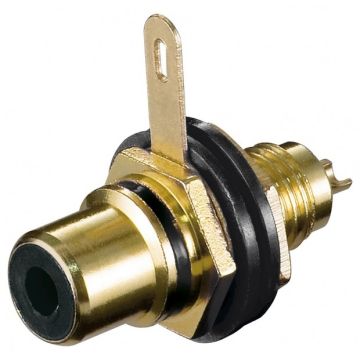 RCA-female-connector-for-housing-assembly-with-insulation-and-soldered-connection-black--gold-version-with-coloured-grommets-black-1