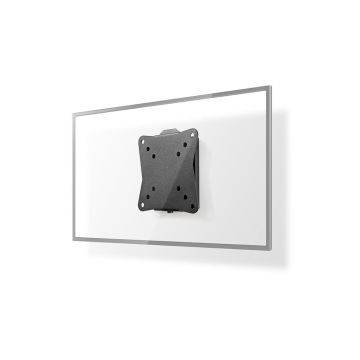 Fixed-TV-Wall-Mount-|-13-27-"-|-Maximum-supported-screen-weight:-30-kg-|-Minimum-wall-distance:-20-mm-|-Steel-|-Black-1