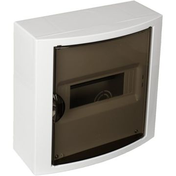 Tablou-electric-Solera-Arelos-5109PF-8-module-aparent-IP40-247x249x104-mm-plastic-usa-fumurie-cutie-alba-1