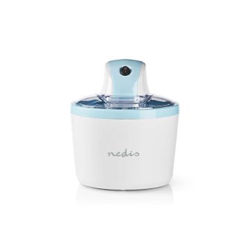 Ice-Cream-Maker-|-1.2-l-|-Blue-/-White-|-Aluminium-/-Plastic-1