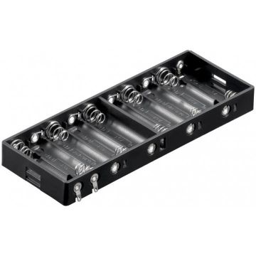 10x-AA-(Mignon)-battery-holder-black--Solder-tail-(U)-1