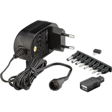 3-V--12-V-Universal-Power-Supply-1.5-A-black-1.8-m--incl.-1-USB-and-8-DC-adapter--max.-18-W-and-1.5-A-1