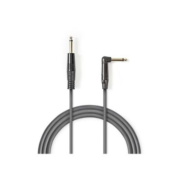 Mono-Audio-Cable-|-6.35-mm-Male-|-6.35-mm-Male-|-Nickel-Plated-|-3.00-m-|-Round-|-PVC-1
