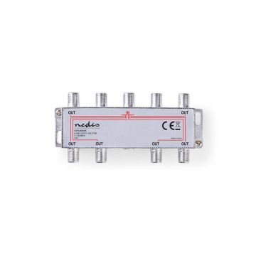 CATV-Splitter-|-5--1000-MHz-|-Insertion-loss:-11.0-dB-|-Number-of-outputs:-8-|-75-Ohm-|-Zinc-1