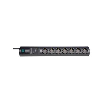 Surge-Protected-Extension-Socket-Primera-Tec-7-Way2.00-m--Plug-With-Earth-Contact-/-Type-F-(CEE-7/7)-1