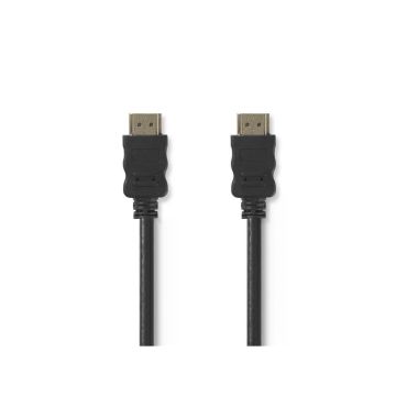 High-Speed-HDMI™-Cable-with-Ethernet-|-HDMI™-Connector-|-HDMI™-Connector-|-4K@30Hz-|-ARC-|-10.2-Gbps-|-0.50-m-|-Round-|-PVC-|-Black-|-Envelope-1