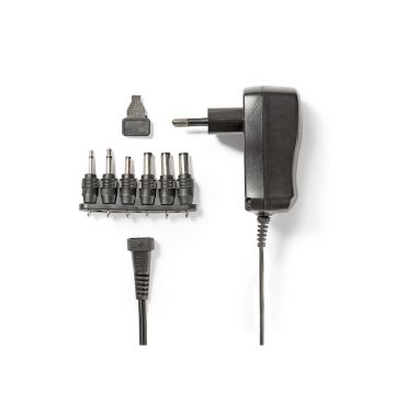Universal-AC-Power-Adapter-|-7.2-W-|-3--12-V-DC-|-1.80-m-|-1.0-A-|-6-plug(s)-|-Black-1