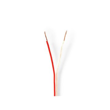 Speaker-Cable-|-2x-0.75-mm²-|-Copper-|-15.0-m-|-Round-|-PVC-|-Transparent-|-Reel-1