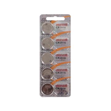 Baterie-buton-litiu-Maxell-CR2016-3V-5buc/blister-1