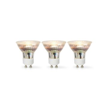 LED-Bulb-GU10-|-Spot-|-4.5-W-|-345-lm-|-2700-K-|-Warm-White-|-Retro-Style-|-3-pcs-1