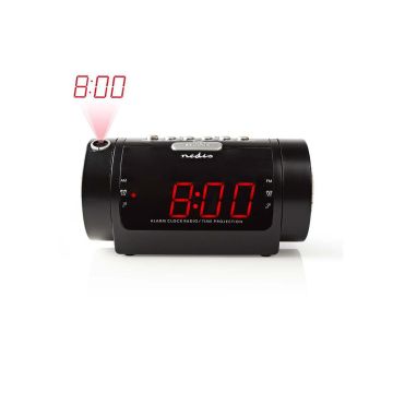 Digital-Alarm-Clock-Radio-|-LED-Display-|-Time-projection-|-AM-/-FM-|-Snooze-function-|-Sleep-timer-|-Number-of-alarms:-2-|-Black-1