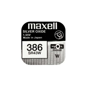 Baterie-ceas-Maxell-SR43W-V386-AG12-1.55V-oxid-de-argint-10buc/cutie-1