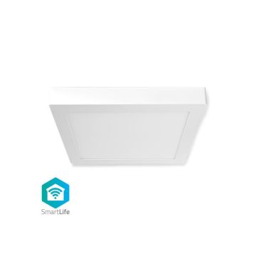 Wi-Fi-Smart-Ceiling-Light-|-Square-|-30-x-30-cm-|-Warm-to-Cool-White-|-Full-Colour-(RGB)-|-1400-lm-|-18-W-|-Slim-Design-|-Aluminium-1